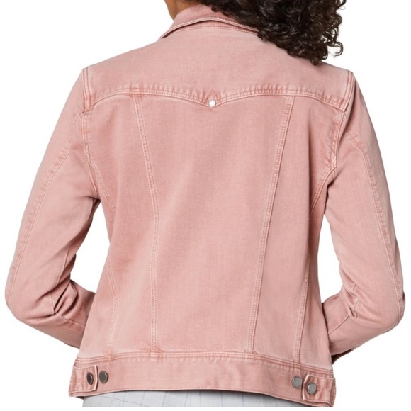 Liverpool Jackets & Coats Liverpool Mauve Blush Jean Jacket Women